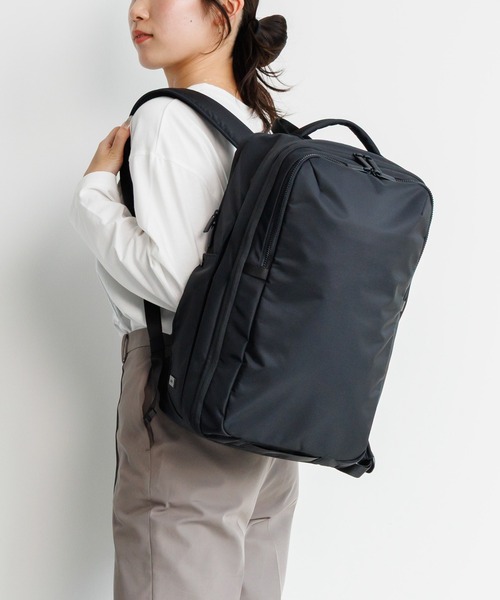 ace.(エース)の「ビジネスリュック ネフィル 23/28L A4サイズ 14インチPC 2気室 20091(ビジネスバッグ・レディース・アッシュ/ブラック・FREE)」の6枚目の写真