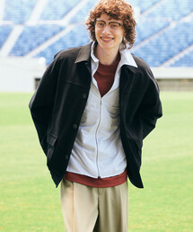 GYMPHLEX | Gymphlex | ツイルジャージー オーバージャケット MEN(その他アウター)