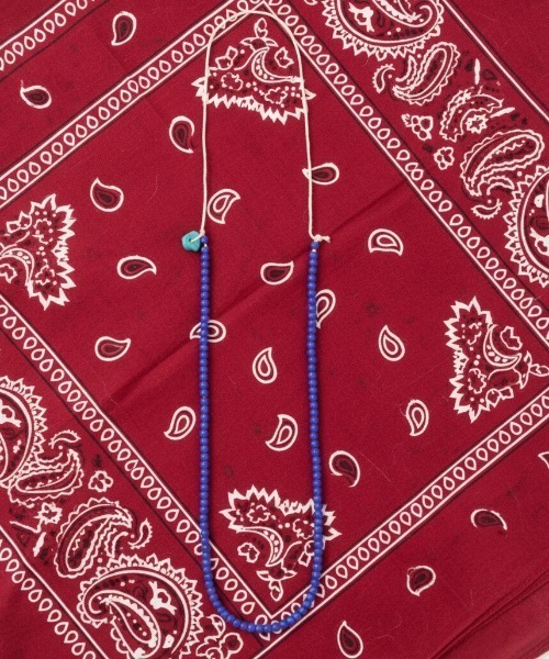 TonyTaizsun（トニータイズサン）の「【TonyTaizsun/トニータイズサン】WHITEHEARTS　NECKLACE　ホワイトハート　ネックレス（ネックレス・メンズ・レッド/ブルー・FREE）」の2枚目の写真