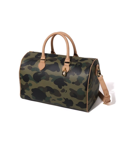 A BATHING APE（アベイシングエイプ）の「1ST CAMO BOSTON BAG（ボストンバッグ・メンズ・グリーン・FREE）」の2枚目の写真