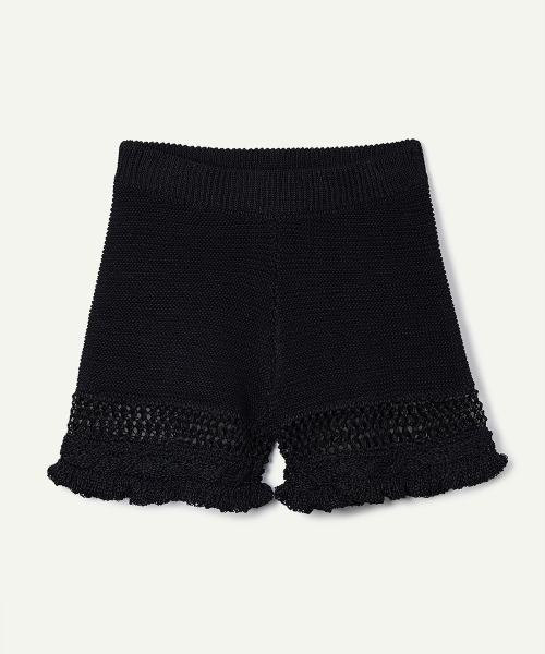 leinwande(ラインヴァンド)の「Ruffle Crochet Shorts / ラッフルクロシェショーツ(その他パンツ・レディース・ブラック/ホワイト/ネイビー・ONE SIZE)」の10枚目の写真
