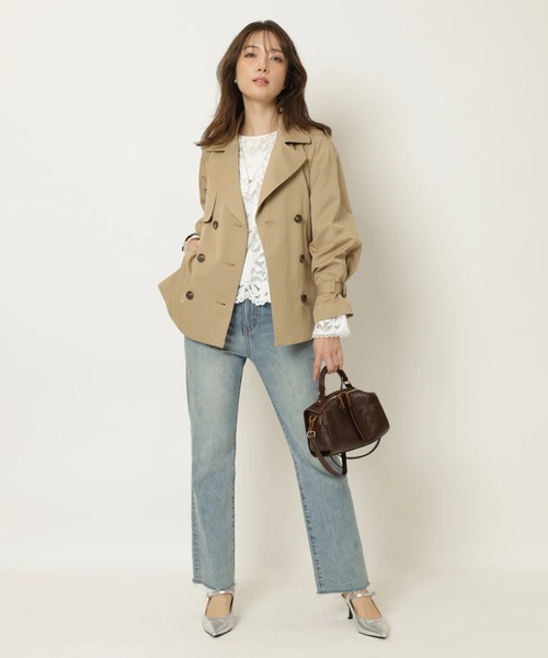 Apuweiser-riche（アプワイザーリッシェ）の「ペプラムレースブラウス（シャツ/ブラウス・レディース・ホワイト/ピンク・2/1）」の16枚目の写真