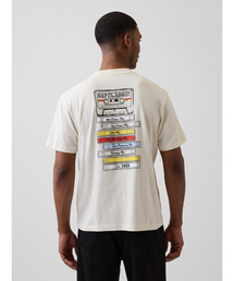 GAP（ギャップ）の「エブリディ ソフト リラックスフィット グラフィックTシャツ（Tシャツ/カットソー）」