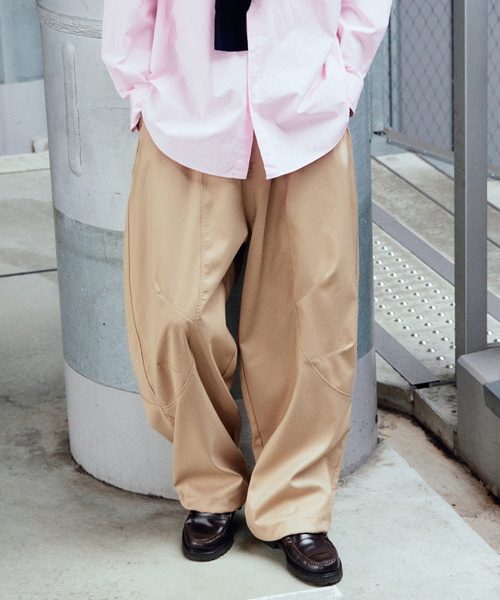 JOURNAL STANDARD（ジャーナルスタンダード）の「Airform / エアフォーム TR ワーク パンツ（スラックス・メンズ・ベージュ/ブラック/チャコールグレー・MEDIUM/LARGE）」の3枚目の写真