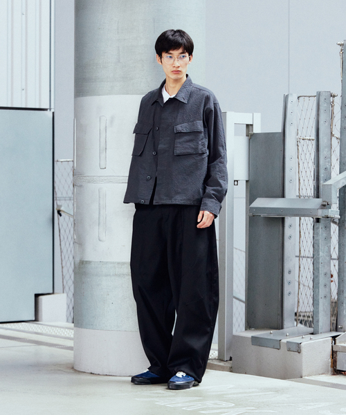 JOURNAL STANDARD（ジャーナルスタンダード）の「Airform / エアフォーム TR ワーク パンツ（スラックス・メンズ・ベージュ/ブラック/チャコールグレー・MEDIUM/LARGE）」の12枚目の写真