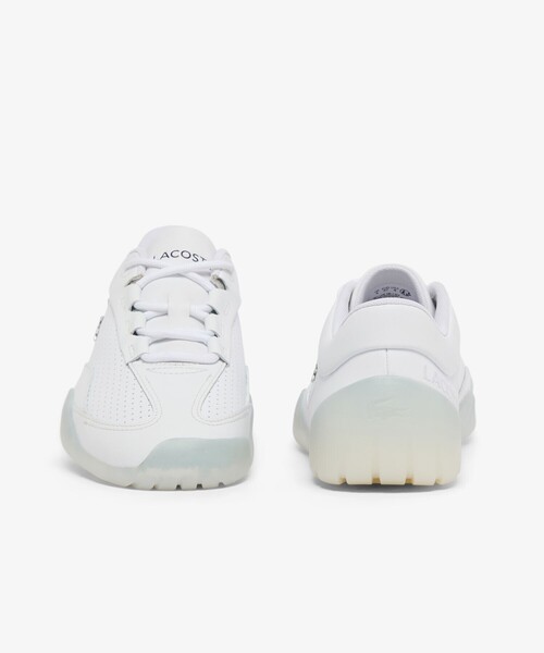 LACOSTE(ラコステ)の「レディース NET LOW 126 1 SFA(スニーカー・レディース・ホワイト/ブラック・22.5cm/23.0cm/23.5cm/24.0cm/24.5cm/25.5cm)」の3枚目の写真