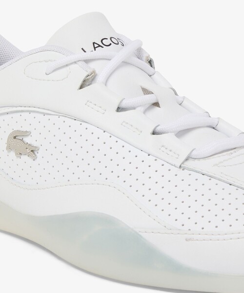 LACOSTE(ラコステ)の「レディース NET LOW 126 1 SFA(スニーカー・レディース・ホワイト/ブラック・22.5cm/23.0cm/23.5cm/24.0cm/24.5cm/25.5cm)」の4枚目の写真