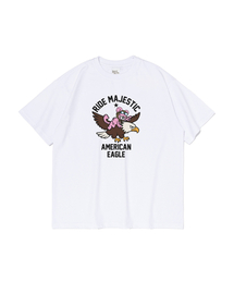 BERNI（ベルニ）の「アメリカンイーグル 半袖Tシャツ (ホワイト)（Tシャツ/カットソー）」
