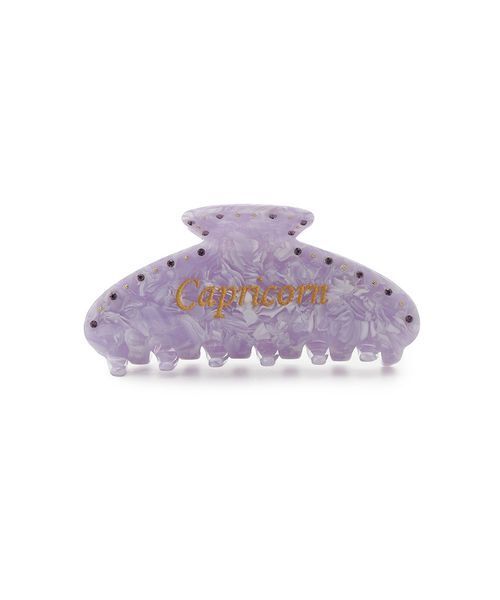 SNIDEL HOME（スナイデルホーム）の「星座バンスクリップ（バレッタ/ヘアクリップ・レディース・ブルー/ターコイズブルー/シルバー/サックスブルー/ライトブルー/ピンク/ワインレッド/レッド/グリーン/パープル/ラベンダー/オレンジ・F）」の6枚目の写真