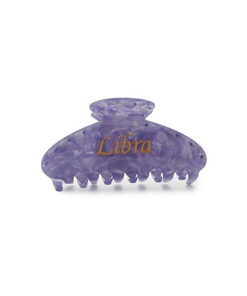 SNIDEL HOME（スナイデルホーム）の「星座バンスクリップ（バレッタ/ヘアクリップ・レディース・ブルー/ターコイズブルー/シルバー/サックスブルー/ライトブルー/ピンク/ワインレッド/レッド/グリーン/パープル/ラベンダー/オレンジ・F）」の3枚目の写真