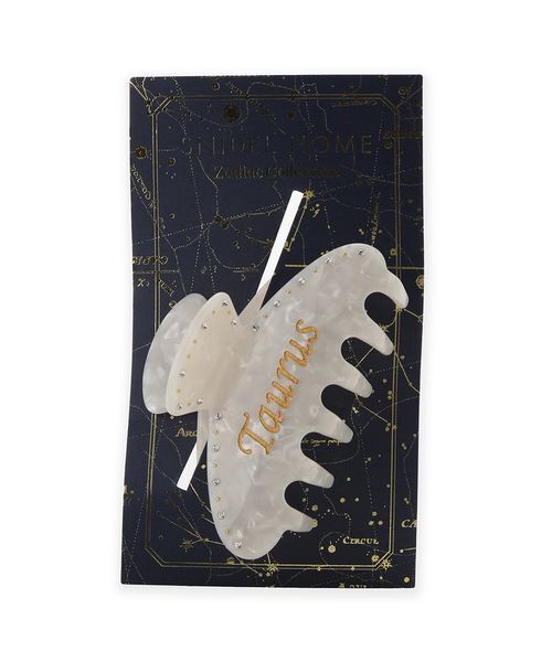 SNIDEL HOME（スナイデルホーム）の「星座バンスクリップ（バレッタ/ヘアクリップ・レディース・ブルー/ターコイズブルー/シルバー/サックスブルー/ライトブルー/ピンク/ワインレッド/レッド/グリーン/パープル/ラベンダー/オレンジ・F）」の20枚目の写真