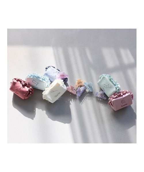 SNIDEL HOME（スナイデルホーム）の「星座バンスクリップ（バレッタ/ヘアクリップ・レディース・ブルー/ターコイズブルー/シルバー/サックスブルー/ライトブルー/ピンク/ワインレッド/レッド/グリーン/パープル/ラベンダー/オレンジ・F）」の14枚目の写真