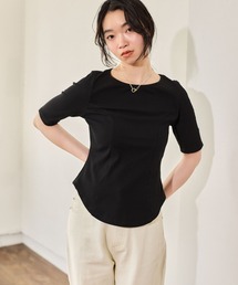 mysty woman | テレコキリカエカットソー5S 659811(Tシャツ/カットソー)