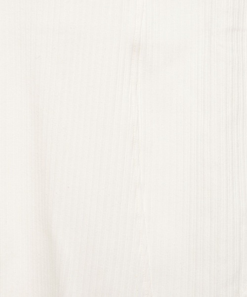 mysty woman（ミスティウーマン）の「テレコキリカエカットソー5S　659811（Tシャツ/カットソー・レディース・ブラック/オフホワイト/グレー・FREE）」の17枚目の写真