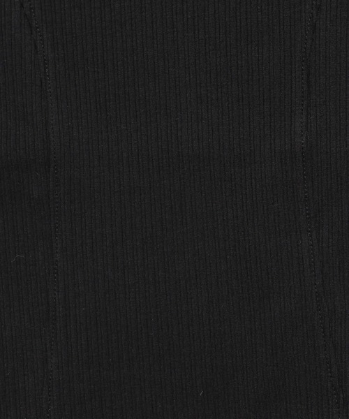 mysty woman（ミスティウーマン）の「テレコキリカエカットソー5S　659811（Tシャツ/カットソー・レディース・ブラック/オフホワイト/グレー・FREE）」の18枚目の写真