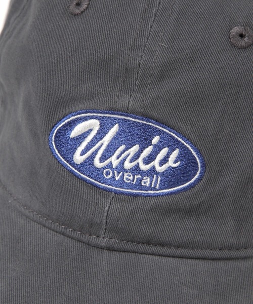 UNIVERSAL OVERALL（ユニバーサルオーバーオール）の「UNIVERSAL OVERALL/ロゴキャップ/647445（キャップ・メンズ・ベージュ/ダークブラウン/チャコールグレー/ブラック・FREE）」の5枚目の写真