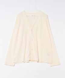 《ATELANE》透かし編みニットソーカーディガン