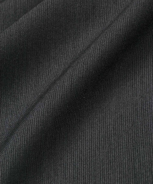 The DUFFER of ST.GEORGE（ザダファーオブセントジョージ）の「STRETCH CORDLANE WIDE TAPERED PANTS：コードレーン ワイドパンツ / スラックス / ストレッチパンツ / テーパードパンツ（スラックス・メンズ・グレー/ブラック・SMALL/MEDIUM/LARGE/X-LARGE）」の15枚目の写真