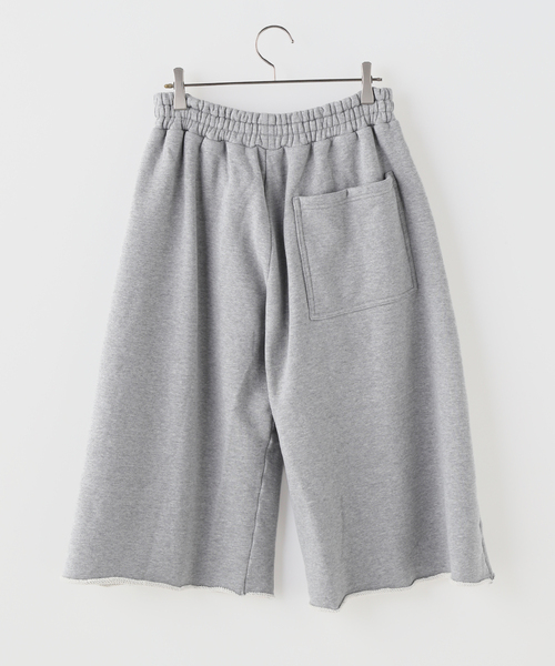 Jieda（ジエダ）の「IEDA /ジエダ 3/4 DOUBLE KNEE SWEAT PANTS（スウェットパンツ・メンズ・グレー/ブラック・3）」の6枚目の写真