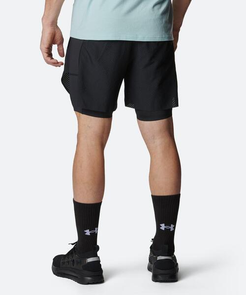 UNDER ARMOUR(アンダーアーマー)の「UAハイブリッド トレイン エリート ショーツ(トレーニング/メンズ)(その他パンツ・メンズ・ブラック・XL/L/2XL/S/M)」の2枚目の写真
