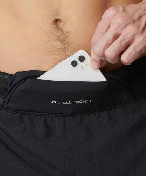 UNDER ARMOUR(アンダーアーマー)の「UAハイブリッド トレイン エリート ショーツ(トレーニング/メンズ)(その他パンツ・メンズ・ブラック・XL/L/2XL/S/M)」の5枚目の写真
