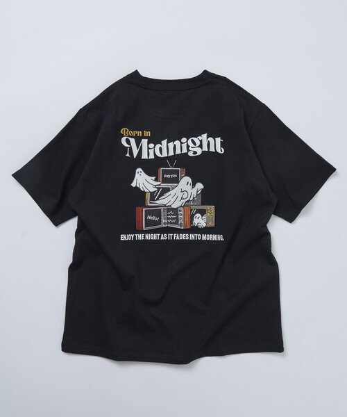 FREAK'S STORE(フリークスストア)の「限定展開 リラックスフィット バック刺繍デザイン クルーネック Tシャツ / Midnight(Tシャツ/カットソー・メンズ・ネイビー/ブラック/ホワイト・X-LARGE/LARGE/MEDIUM)」の15枚目の写真