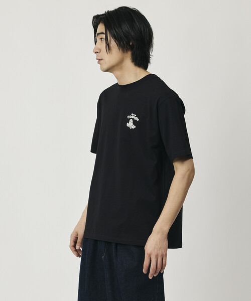 FREAK'S STORE(フリークスストア)の「限定展開 リラックスフィット バック刺繍デザイン クルーネック Tシャツ / Midnight(Tシャツ/カットソー・メンズ・ネイビー/ブラック/ホワイト・X-LARGE/LARGE/MEDIUM)」の22枚目の写真