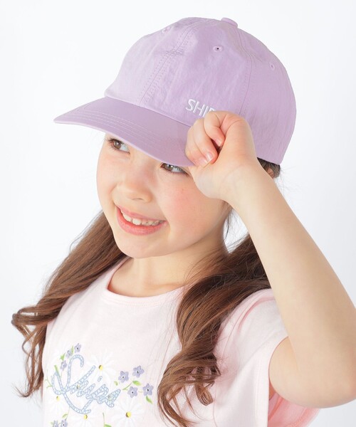 SHIPS（シップス）の「SHIPS KIDS:日除け付き ロゴ キャップ（キャップ・キッズ・ライラック/ダークグレー/ネイビー・ONE SIZE）」の8枚目の写真
