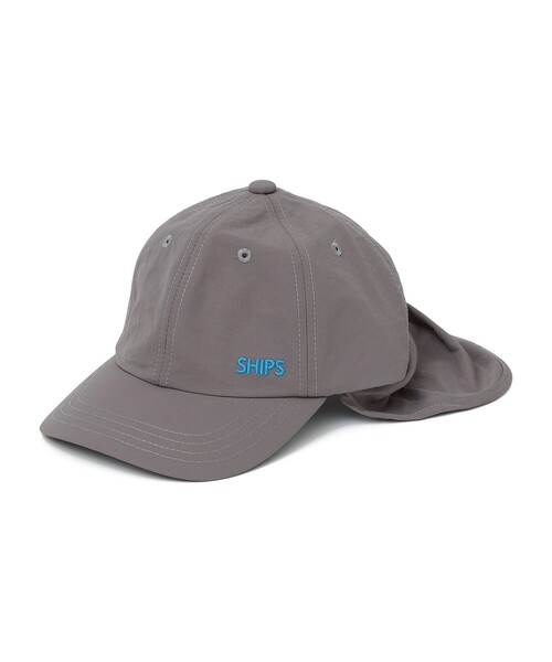 SHIPS（シップス）の「SHIPS KIDS:日除け付き ロゴ キャップ（キャップ・キッズ・ライラック/ダークグレー/ネイビー・ONE SIZE）」の12枚目の写真