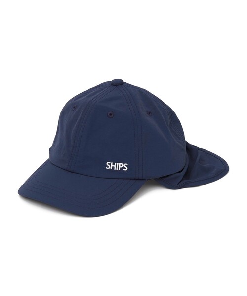 SHIPS（シップス）の「SHIPS KIDS:日除け付き ロゴ キャップ（キャップ・キッズ・ライラック/ダークグレー/ネイビー・ONE SIZE）」の13枚目の写真