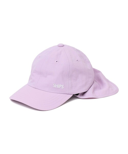 SHIPS（シップス）の「SHIPS KIDS:日除け付き ロゴ キャップ（キャップ・キッズ・ライラック/ダークグレー/ネイビー・ONE SIZE）」の14枚目の写真