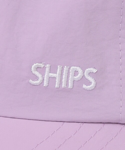 SHIPS（シップス）の「SHIPS KIDS:日除け付き ロゴ キャップ（キャップ・キッズ・ライラック/ダークグレー/ネイビー・ONE SIZE）」の21枚目の写真