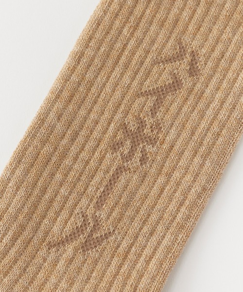 ROSTER SOX(ロスターソックス)の「ROSTER SOX/ロスターソックス 焼酎 ロゴ刺繍 リブ編み 靴下 2026年 夏 夏服(ソックス/靴下・メンズ・ホワイト/ライトグレー/ブラウン/ライトイエロー・25-27CM)」の14枚目の写真