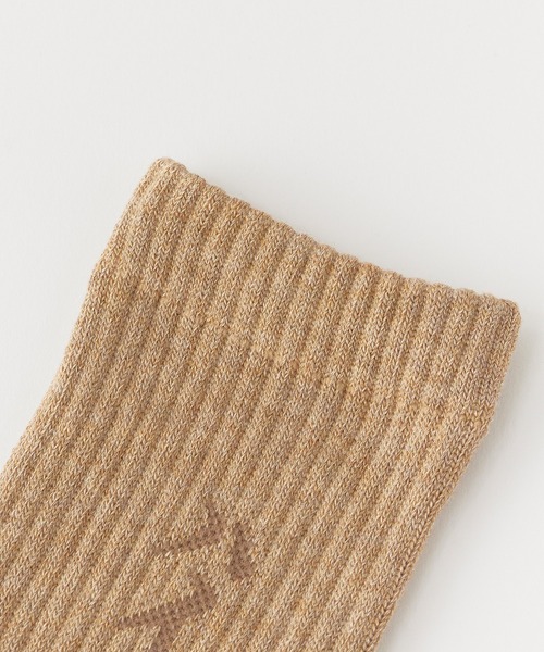ROSTER SOX(ロスターソックス)の「ROSTER SOX/ロスターソックス 焼酎 ロゴ刺繍 リブ編み 靴下 2026年 夏 夏服(ソックス/靴下・メンズ・ホワイト/ライトグレー/ブラウン/ライトイエロー・25-27CM)」の15枚目の写真