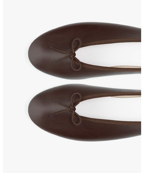 Repetto(レペット)の「Lilouh バレエフラット - ラバーソール - EUサイズ / V4096VE(バレエシューズ・レディース・ブラウン系その他・37/36.5/39/38.5/38/37.5)」の3枚目の写真