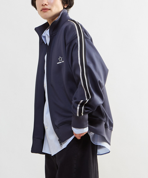 SIDE LINE LOOSE TRACK JACKET(UNISEX)（その他アウター）｜CONVERSE
