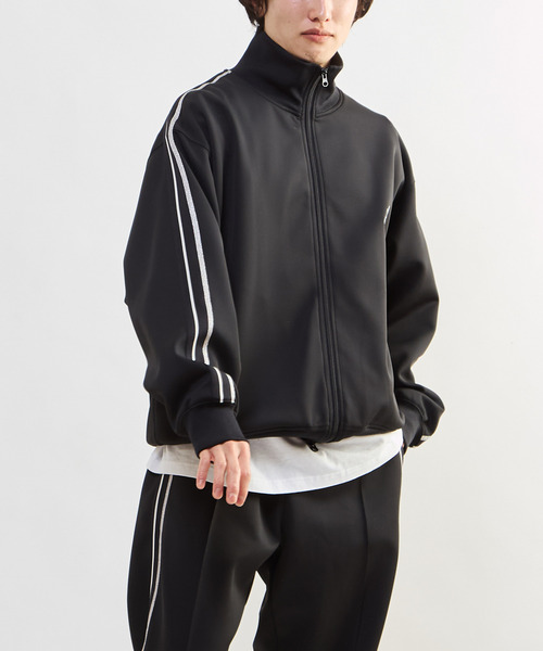 SIDE LINE LOOSE TRACK JACKET(UNISEX)（その他アウター）｜CONVERSE