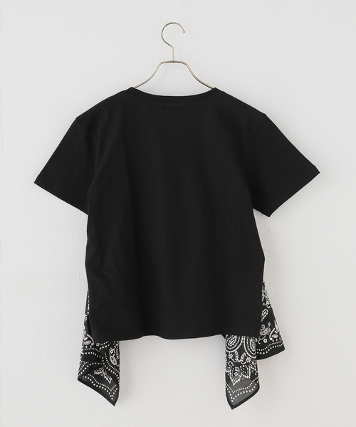 Spick & Span(スピックアンドスパン)の「manipuri / マニプリ Tシャツビスチェ(Tシャツ/カットソー・レディース・ブラック/ホワイト・FREE)」の3枚目の写真