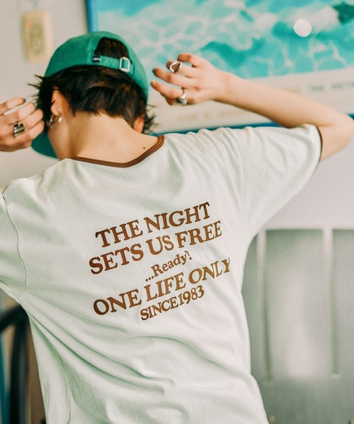 niko and...（ニコアンド）の「アソートスラブリンガーTシャツ（Tシャツ/カットソー・レディース・アイボリー/ナチュラル/ライトブルー/ライトグリーン・MEDIUM/LARGE）」の12枚目の写真