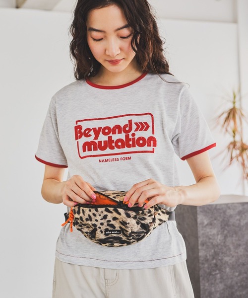 niko and...（ニコアンド）の「アソートスラブリンガーTシャツ（Tシャツ/カットソー・レディース・アイボリー/ナチュラル/ライトブルー/ライトグリーン・MEDIUM/LARGE）」の16枚目の写真