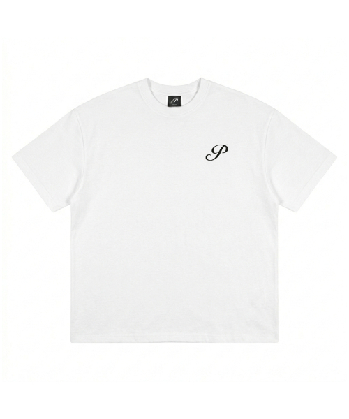 PHERMENON(フェルメノン)の「オーバーサイズ P 半袖Tシャツ - ホワイト(Tシャツ/カットソー・メンズ・ホワイト・1/2)」の5枚目の写真