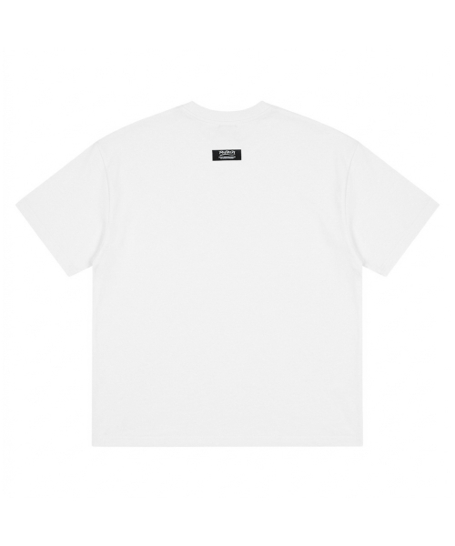 PHERMENON(フェルメノン)の「オーバーサイズ P 半袖Tシャツ - ホワイト(Tシャツ/カットソー・メンズ・ホワイト・1/2)」の6枚目の写真