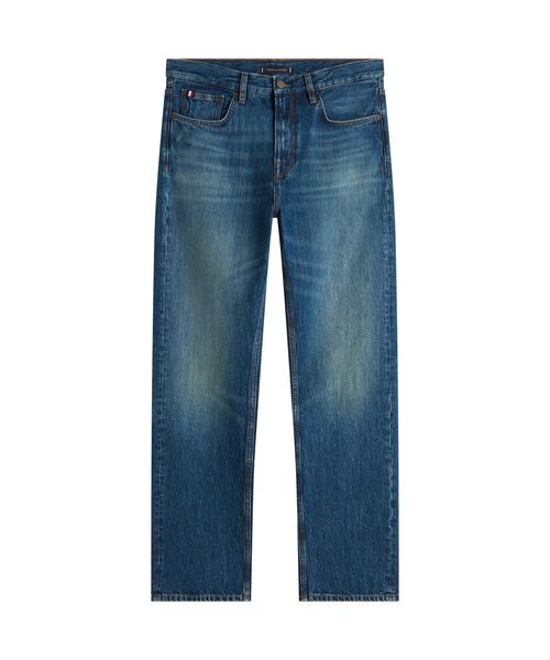 TOMMY HILFIGER(トミーヒルフィガー)の「レギュラーストレートジーンズ(デニムパンツ・メンズ・ブルー・W30 L32/W36 L32/W32 L32/W28 L32/W34 L32)」の4枚目の写真