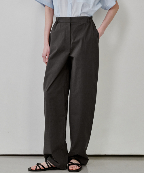 MALOUPE（マロップ）の「2174 ライトチノリラックスパンツ（ダークグレー）（その他パンツ・レディース・ダークグレー・26/28/30）」の5枚目の写真