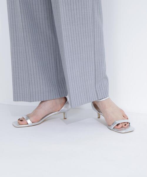 NATURAL BEAUTY BASIC(ナチュラルビューティーベーシック)の「ストライプタックストレートパンツ(その他パンツ・レディース・ベージュ系その他/グレー系その他・フリ-)」の19枚目の写真
