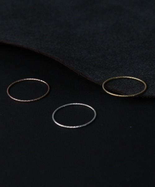 Bilan（ビラン）の「【BILAN】Kirakira Ring/きらきらリング（リング・レディース・シルバー・11号/13号）」の2枚目の写真