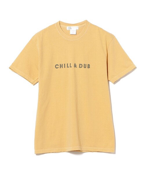 TOKYO CULTUART by BEAMS（トウキョウカルチャートバイビームス）の「YANGGAO × YOUR SONG IS GOOD / CHILL AND DUB T-Shirt（Tシャツ/カットソー・レディース・サックスブルー/マスタード・X-LARGE/LARGE/SMALL/MEDIUM）」の5枚目の写真