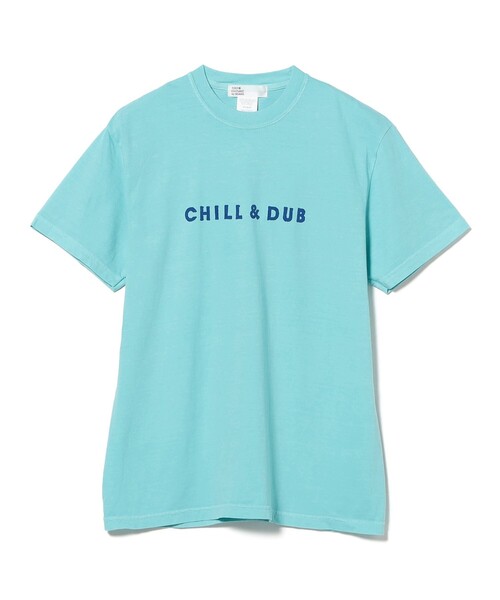 TOKYO CULTUART by BEAMS（トウキョウカルチャートバイビームス）の「YANGGAO × YOUR SONG IS GOOD / CHILL AND DUB T-Shirt（Tシャツ/カットソー・レディース・サックスブルー/マスタード・X-LARGE/LARGE/SMALL/MEDIUM）」の8枚目の写真