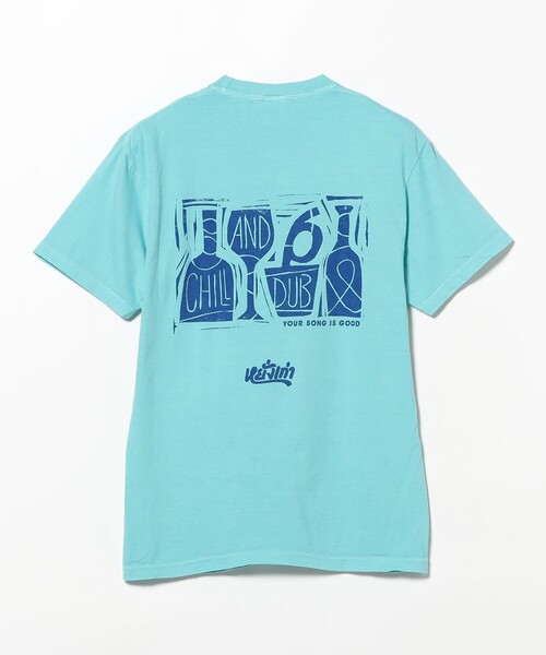 TOKYO CULTUART by BEAMS（トウキョウカルチャートバイビームス）の「YANGGAO × YOUR SONG IS GOOD / CHILL AND DUB T-Shirt（Tシャツ/カットソー・レディース・サックスブルー/マスタード・X-LARGE/LARGE/SMALL/MEDIUM）」の10枚目の写真