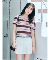 SNIDEL | ベルトセットプリーツミニスカショーパン(その他パンツ)